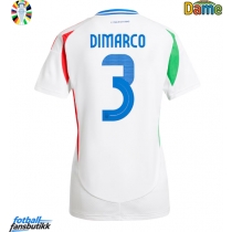 Italia Federico Dimarco #3 Bortedrakt Dame EM 2024 Kortermet